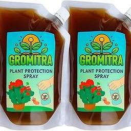 GROMITRA Plant Protection Spray | 100% Organic Pest Control for Plants | Natural Insect Repellent for Home Garden, Indoor & Outdoor Plants | Safe & Eco-Friendly Plant Care Solution – 900ml (Pack of 2)-image-59