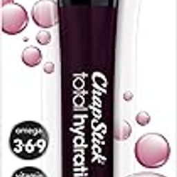 Sheer Plum: Chapstick Total Hydration Vitamin Enriched Tinted Lip Oil (Sheer Plum Tint, 1 Tube), Vitamin C, Vitamin E, Contains Omega 3 6 9, 0.24 Ounce-80