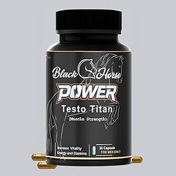 Testo Titan Ayurvedic Capsules for Men | Natural Testosterone Support & Muscle Strength | 60 Count Overall Health Well-being | Stamina & Vitality Supplement |-image-9
