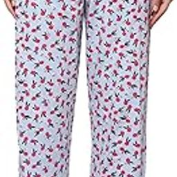 Womens 100% Cotton Loungwear Pyjama Pant-pack of 1-image-6