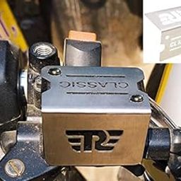 Gate 7 Disk Brake Oil Reservoir Cap/Cover for Royal Enfield Classic (Stainless Steel) Handle Oil Tank-picture-19
