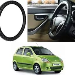 GS Grow n Shine Car Steering Wheel Cover with Finger Grip for Chevrolet Spark-image-97