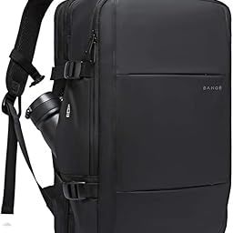 Red Lemon Titan Ultrafit Plus Bange Series 15.6-inch Laptop Bags Backpacks for Men and Women 45L Outdoor and Camping 3in1 Office Bags,Travelling,Backpack (With Bottle Holder), Black-22