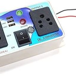 ERH India 12v/24v DC to AC Converter Mini Car Inverter 12v 24v 50 Watt for Mobile Charging, Led Light, Laptop Charging etc.-15