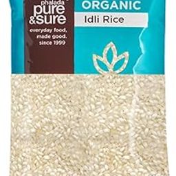 Pure & Sure Organic Idli Rice | Indian Organic Food | Rich in Fiber, Gluten Free Rice, Non GMO, No Preservative | 1kg (Pack of 2)-2