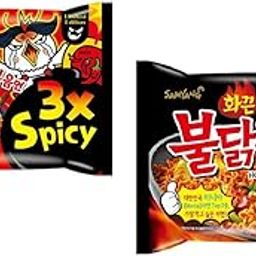 Sam Yang Buldak Hot Chicken Flavoured Stir Fried Noodles -140 G&3X Spicy Noodles-140Gm*2Pack(Pack Of 2)(Imported)(3X Spicy&Stir Fried)-image-21