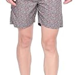 Mens Beige Elasticated Shorts with Drawstring(Beige;28)-picture-34