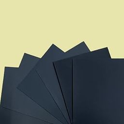 TS Water Proof WET AND DRY SAND PAPER Grit Size 600 .Pack of 06 Sheets of Latex Silicon Carbide sanding paper Paper Size - 23 cm X 28cm-picture-31
