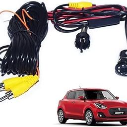 Auto Addict Car Reverse Parking Camera 8 LED Night Vision Vehicle Camera System for Maruti Suzuki Swift New 2018-2