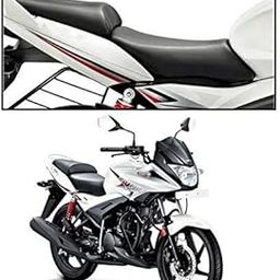PINZU Motorcycle Seat Cover for Hero Ignitor (Black)-image-1