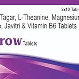Melbrow Sleep Support Tablets with Melatonin 10mg, L-Theanine 50mg, Magnesium 50mg, Chamomile 50mg, Javitri & Vitamin B6 1.9mg,For Men and Women,30 Tablets-47