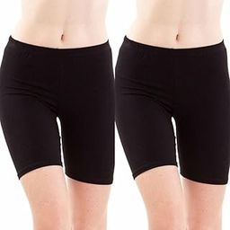 Amkr Fashion Sports Solid Women Black Cycling Shorts ()_APS-BT-001E Black 40 2-image-95