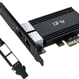 PANSHI 2.5GBase-T Ethernet Card,Dual Port RJ45 Gigabit LAN Network Card for Desktop PC Gaming,PCIe Ethernet Network Card(RTL8125) 100/1000Mbps/2.5G for Windows11/10/8/7/ Linux with Low Profile.-picture-23