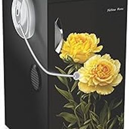 MILCENT Stylo Plus Talky | Domestic Flour Mill | Fully Automatic Domestic Atta Chakki | Flour Mill for Grinding Grains | 6 Blades with Motor | 5 Years Warranty (Choco Cube) (Yellow Rose)-image-16