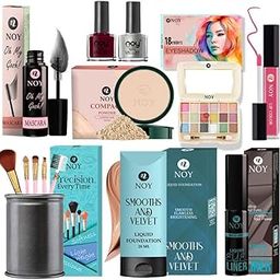 Noy Glowing Makeup Kit For Women Makeup Kit Gift Set All In One Beauty Essentials For Any Occasion Perfect For Her, Complete Beauty Kit Pack Of 13-picture-17