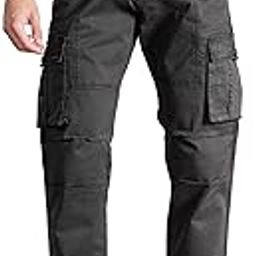 Men Solid Full Length Regular Fit Cargo | Casual Cargo for Men | Cargo for Men (P_MCRG00016)-image-40