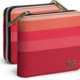 dailyobjects Women's Zip Wallet | Leather Material | Carefully Handcrafted | Holds up to 8 Cards | Slim and Easy to Fit in Pocket | Coin Pocket with Button Closure - Set of 2 (Combo)-picture-24