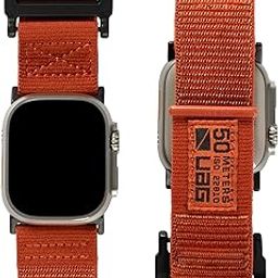 Urban Armor Gear UAG Replacement Watch Strap, Active Watch Strap/Watch Band Designed for Apple Watch (49mm / 46mm / 45mm / 44mm) (Series 4-10 / Ultra/Ultra 2 / SE / SE2) (Watch NOT Included) - Rust-image-16