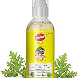 RunBugz Natural Mosquito Repellent Body Spray with Citronella and Lemongrass – 100ml-24