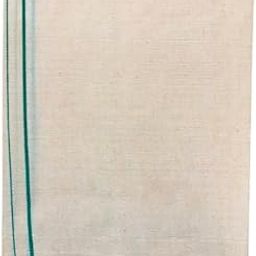 Color Cotton Dhoti with Small Border for Men - 2 Meters-image-100