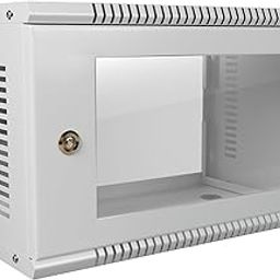 Multybyte Metal 4U CCTV/DVR Cabinet Box/Network Rack/NVR - Server Rack/CCTV Camera Box with Lock/dvr Box for CCTV | 55cm x 40cm x 14cm Black-22