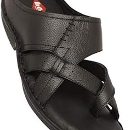 Men Leather Flip Flops Thong Sandals-picture-35