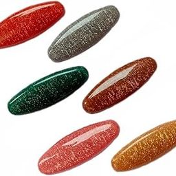 Glitter Plastic Fancy Sareepins Hijab Brooch Safety Saree Pin Set for Women (Pack of 6 Pcs Sadi Sari Pins)-image-26