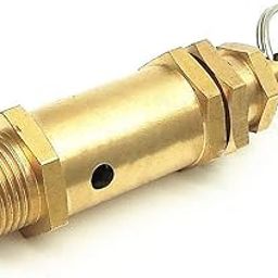 XMHF 3/8"PT Male Threaded ASME Safety Valve Air Compressor Brass Safety Pressure Relief Valve with Key Ring-picture-15