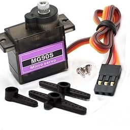 Invento MG90S Tower Pro Metal Geared Servo Motor for Plane Helicopter Boat Car Quadcopter-26