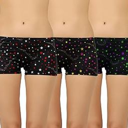 Women Regular Cotton Printed Boyshorts/Panty (Pack of 3)-picture-30
