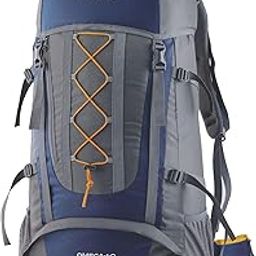 OMEGA 60 Ltr Rucksack Bag for Men & Women Travel Bag Trekking Bag Hiking Backback, Navy Blue, 3 Year Warranty, HK002-image-44