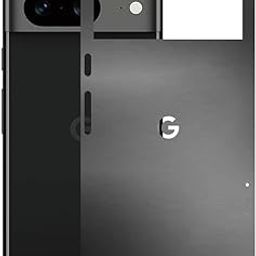 AtOdds - Compatible for Google Pixel 8 (5G) - Mobile Back Skin Sticker - Lamination - Back Screen Guard Protector Film Wrap (Coverage - Back+Camera+Sides) (Design - Metallic Grey)-image-65
