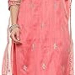 Womens Women Sea Green Polyester Straight Kurta Salwar Suit Set-image-2