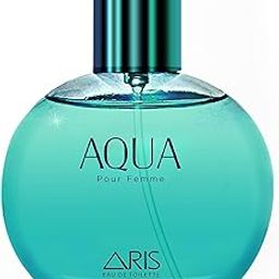 Aris Eau De Toilette - Aqua, 100ml EDT| Long Lasting Fragrance Perfume | Ideal Gift Set for Women | USA-image-77