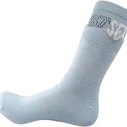 Women Sports Calf Length Socks Printed Cotton Blend High Cut Scoks-image-81