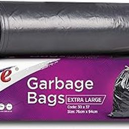 Ezee Garbage Bags for Dustbin/Trash Bag | 20 Pcs | Extra Large 30 X 37 Inches | 10 Pcs x Pack of 2-image-43