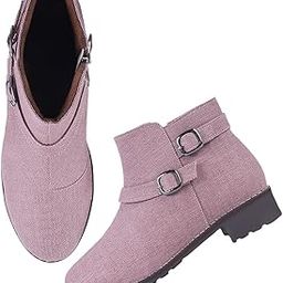 Ankle Length Boots Classic Design Alluring Boots for Womens & Girls-image-120