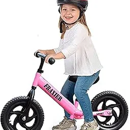 Balance Bike for Safe, Durable, and Perfect for Learning Balance, No Pedal First Bicycle with Adjustable Seat and Handlebars, Ideal Training Bike for Boys and Girls 3–8 Years (KB-002, Pink)-image-78