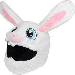 Helmet Cover Sleeve for Full Face Helmets Motorbike Plush Funny Helmet Cover Rabbit One Only-image-48