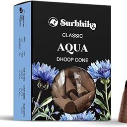 Surbhika Handcrafted Dhoop Cones | Aromatherapy Incense Cones - Charcoal-Free, Toxin-Free | Blissful Scents for Calm, Focus & Emotional Balance | Home, Meditation & Pooja (Aqua)-image-18
