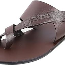 Men's Faux Leather Stylish Casual Sandals-picture-27