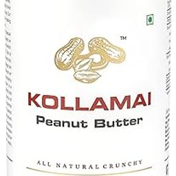 KOLLAMAI Natural Peanut Butter 1kg (Pack of 1) Organic 32gm Peanut Butter High Protein Energy Booster Unsweetened, Zero Sugar, Zero Salt and Low Fat Good for Heart Health-18