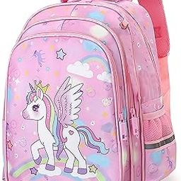Magical Unicorn Backpack for Kids Girls, Sturdy and Water-Resistant, Ideal Backpack for Young Boys and Girls, Great for Birthdays Gifts-Pink-image-50