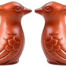 SIMPLE DAYS Kid Clay Bird Water Whistle (Set Of 2), Multicolor-12