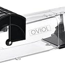 KAYORA Rat Trap Cage Keep Away Rats Large 32cm Transparent Rat Catcher Trap for Home Lawn Garden Warehouse No Kill Reusable Enlarged Steel Reinforced Mouse Trap for Rodents Mice-image-39