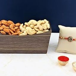 SFU E Com Dry Fruit Hamper For Rakshabandhan Gift | Dry Fruit And Rakhi For Brother | Dry Fruit Basket Hamper | 70-69