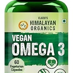 Vlado’s Himalayan Organics Omega 3 6 9 Vegan Natural Nutrition Supplement for Muscle, Bone, Heart & Skin - 60 Capsules-15