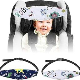 SNOWIE SOFT® 2Pcs Elastic Baby Head Support for Car Seat Toddler, Baby Head Protector Headrest Neck Relief Headrest Infant Car Seat, Stroller, Travel Eye Cover, Baby Safety Seat Car Seat Accessories-image-53