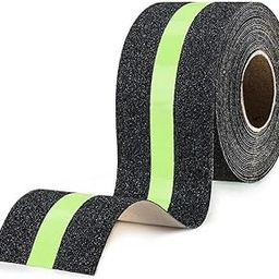 oenza stanley Anti Slip Grip Tape,Non-Slip Traction Tapes With Glow In The Dark Reduce The Risk Of Slipping For Indoor Or Outdoor Stair Tread Step And Other Slippery Surfaces,2 InchX16.4 Foot-27