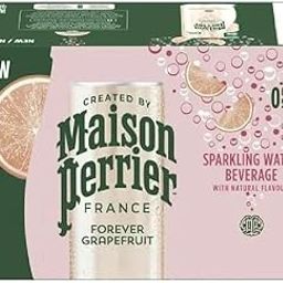 Maison Perrier France & Forever Grapefruit Flavors Refreshing Sparkling Beverage Drink Each 250ml (Pack of 4)-19